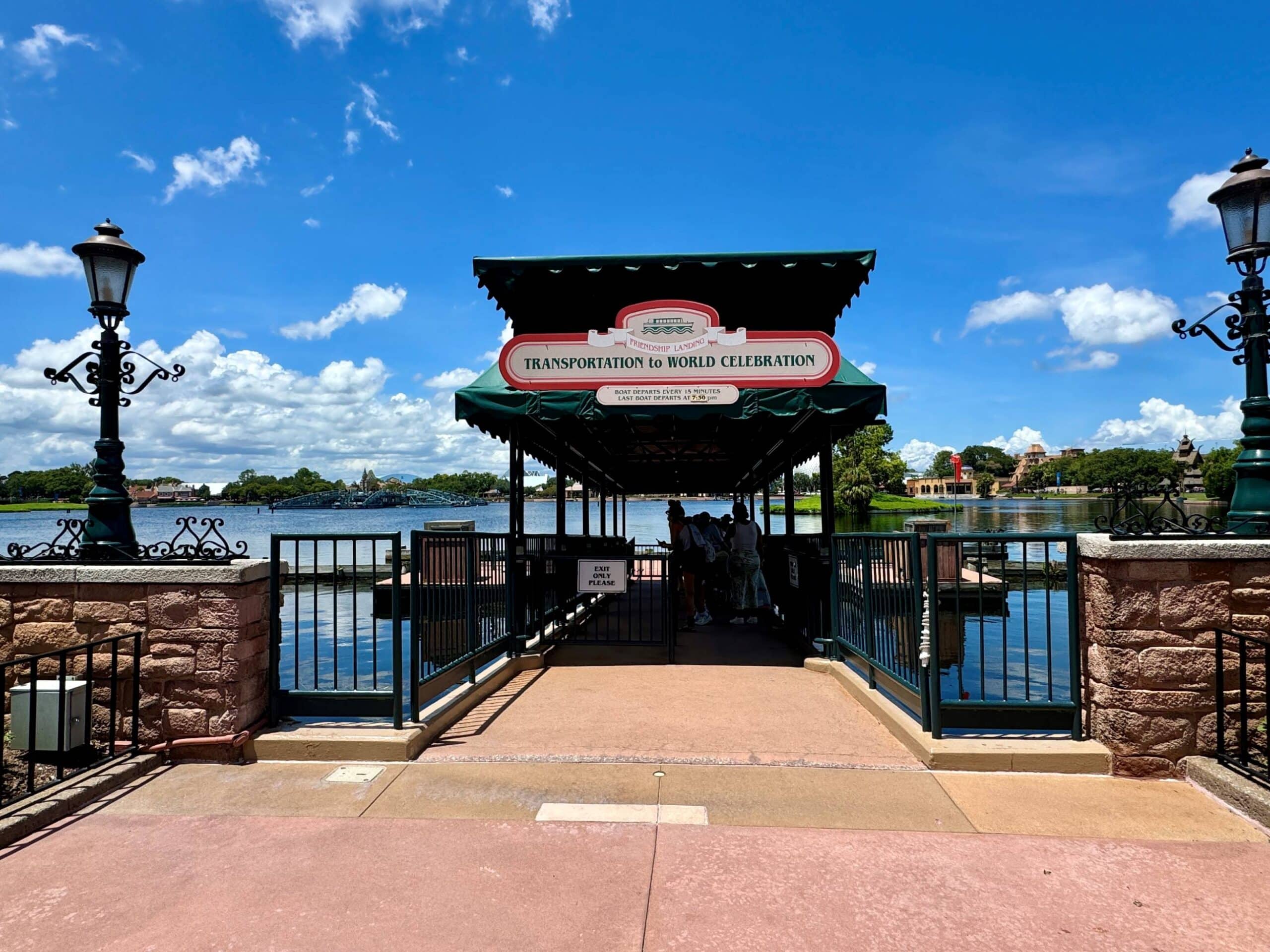 Friendship Boat Entrance EPCOT