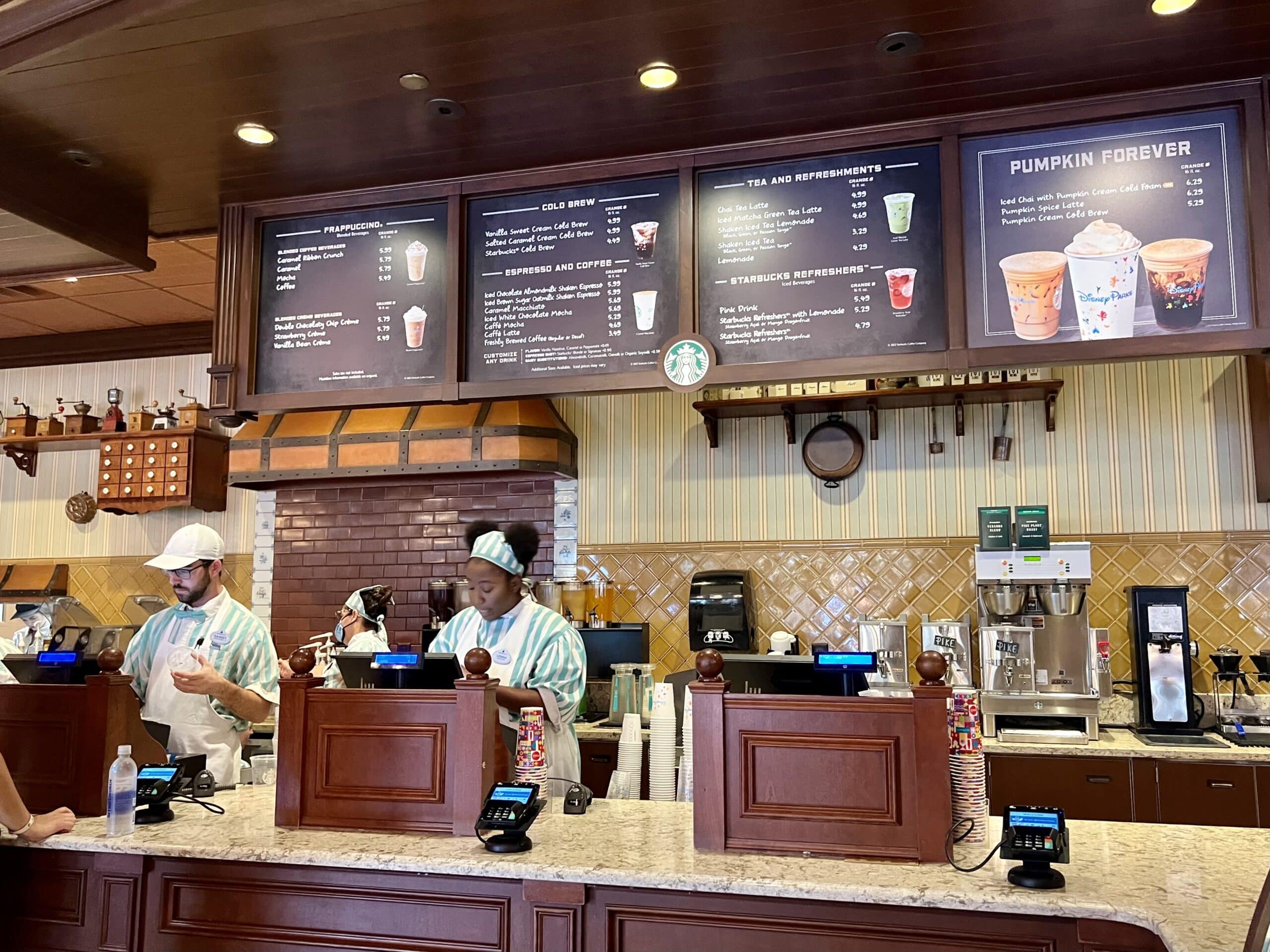 Starbucks at Disney World